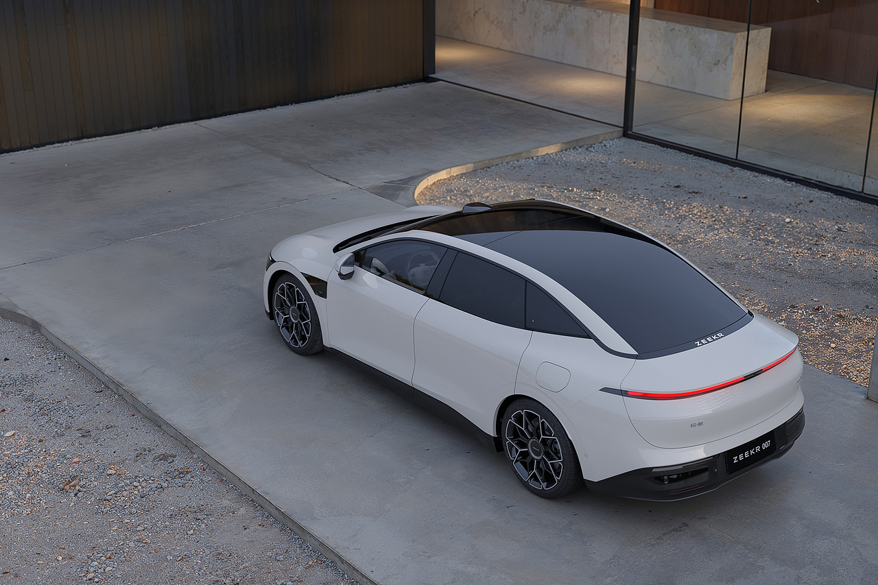 极氪007全模渲染