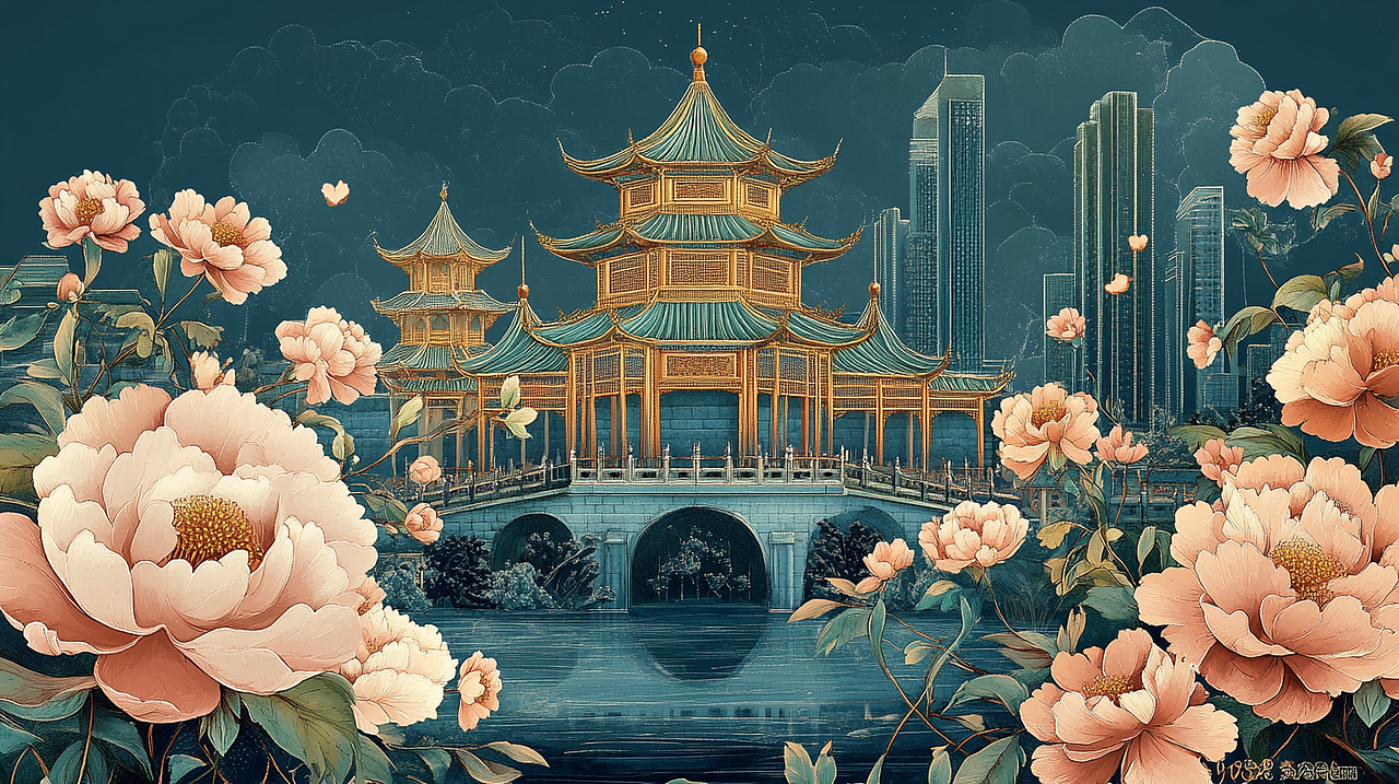 繁荣盛世的美好画卷