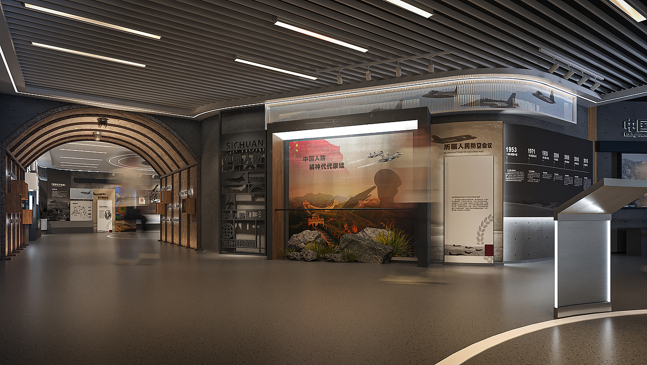 主题展厅设计（图ZMzc2MzM1MDky） - 展陈设计 - 站酷设计师DABXJW原创素材 - 站酷ZCOOL