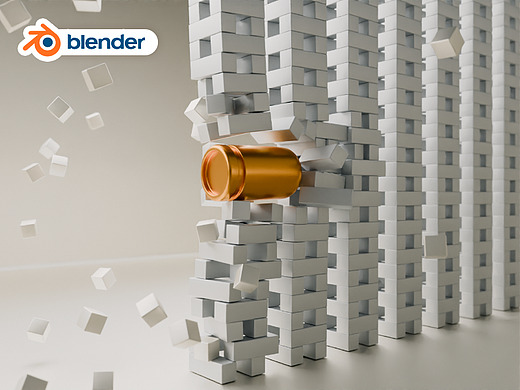 Blender练习-子弹冲击