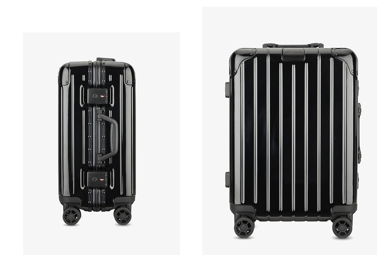 拉杆箱静物拍摄