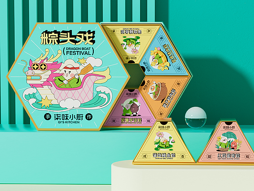 包装设计｜端午粽子礼盒