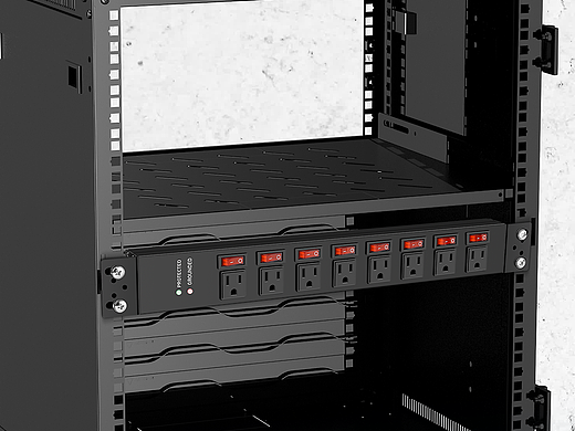 工业插排8位8开关
