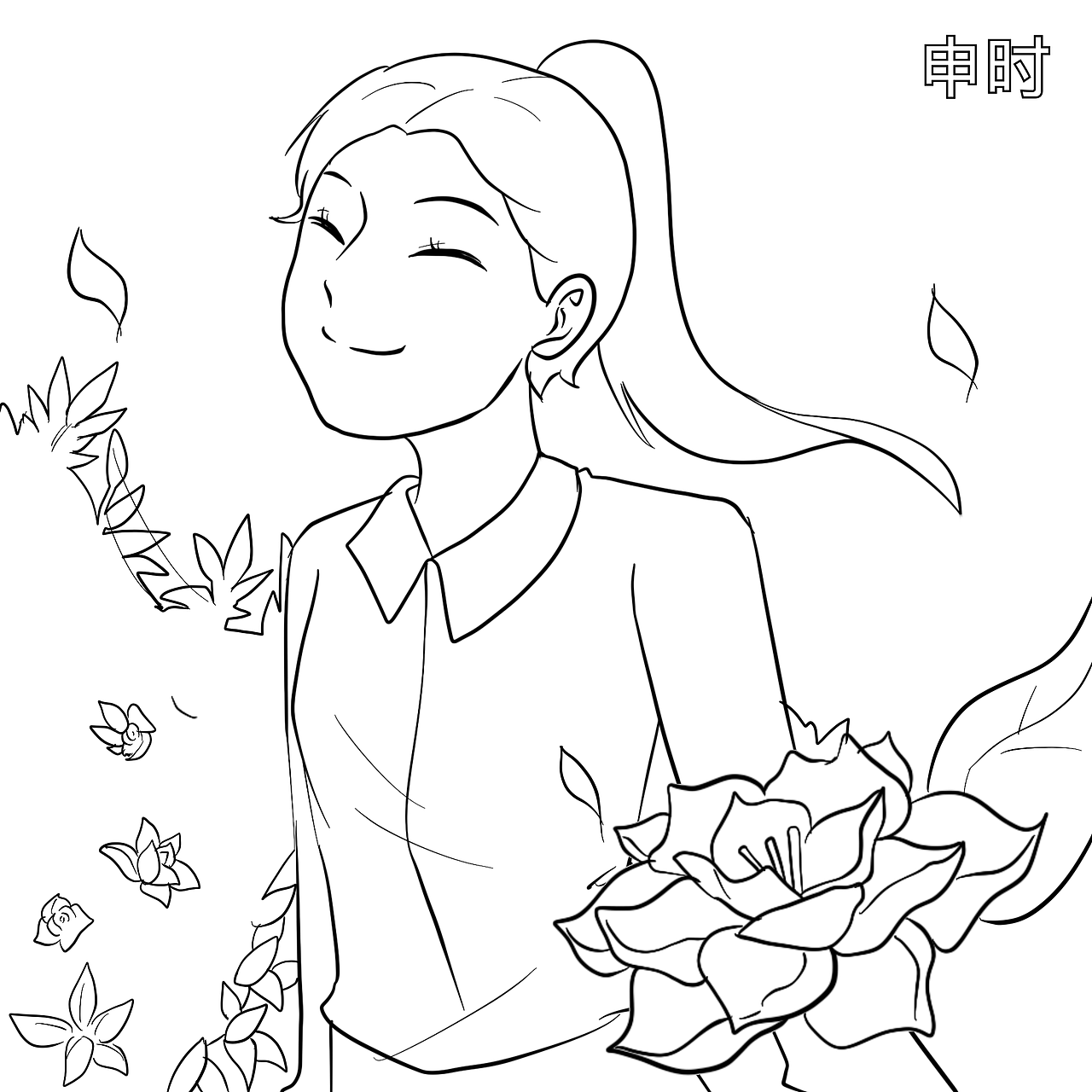 十二时辰分镜插画