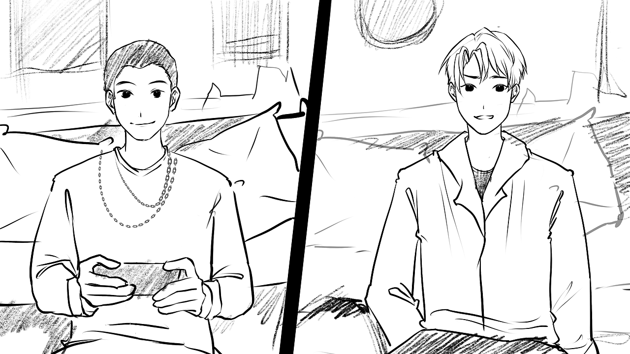 王者荣耀海外宣传分镜头草图