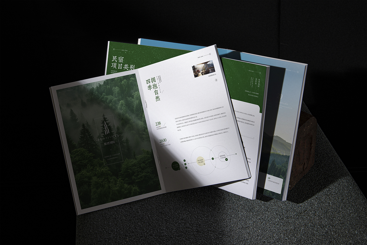 松然别院-民宿手册（图ZMzc2MzU1NDcy） - 书籍/画册 - 站酷设计师悦见_原创素材 - 站酷ZCOOL