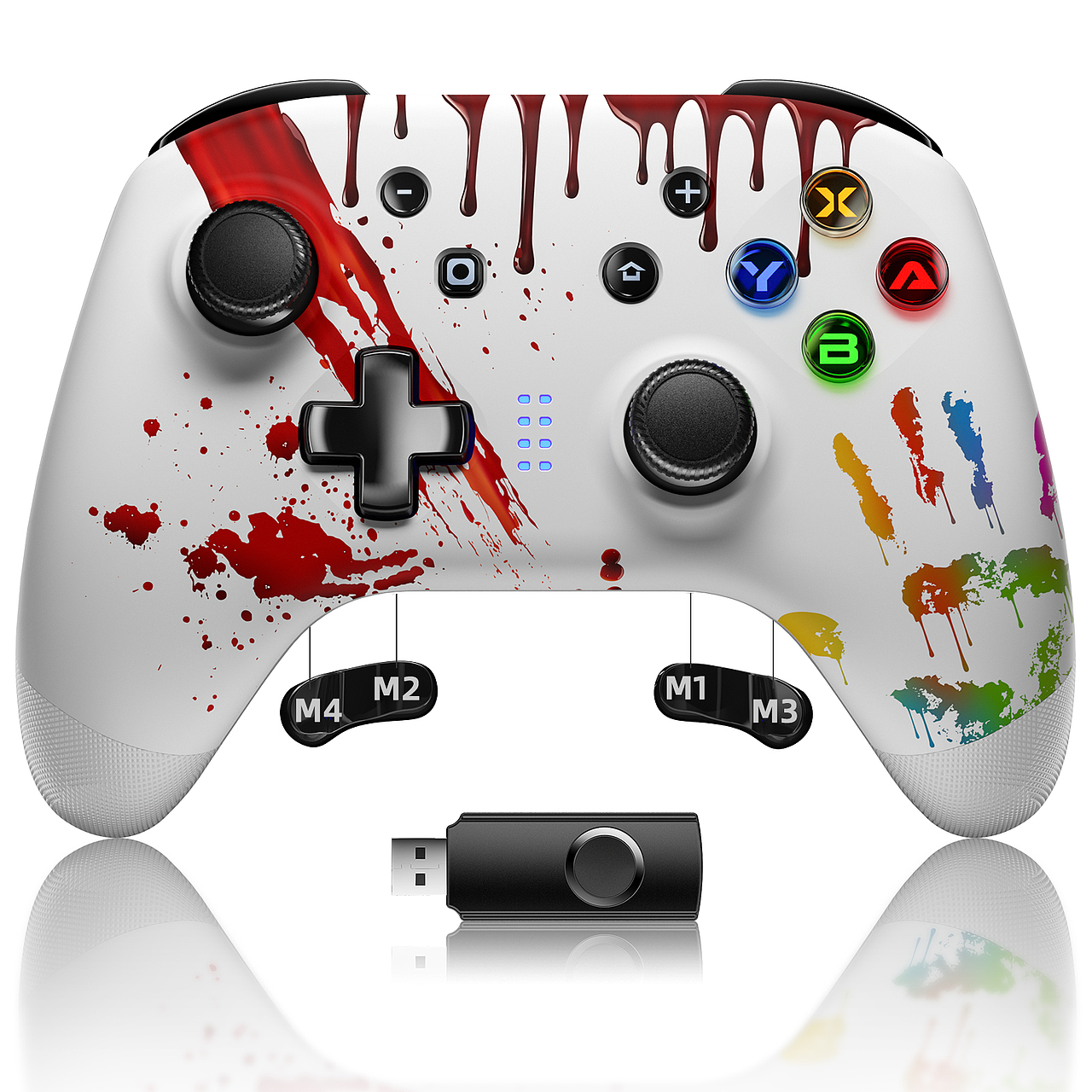 游戲手柄渲染 亞馬遜主圖A+ 設(shè)計(jì)（圖ZMzc2MzYyNjQ4） - 產(chǎn)品 - 站酷設(shè)計(jì)師團(tuán)小狗C4D原創(chuàng)素材 - 站酷ZCOOL