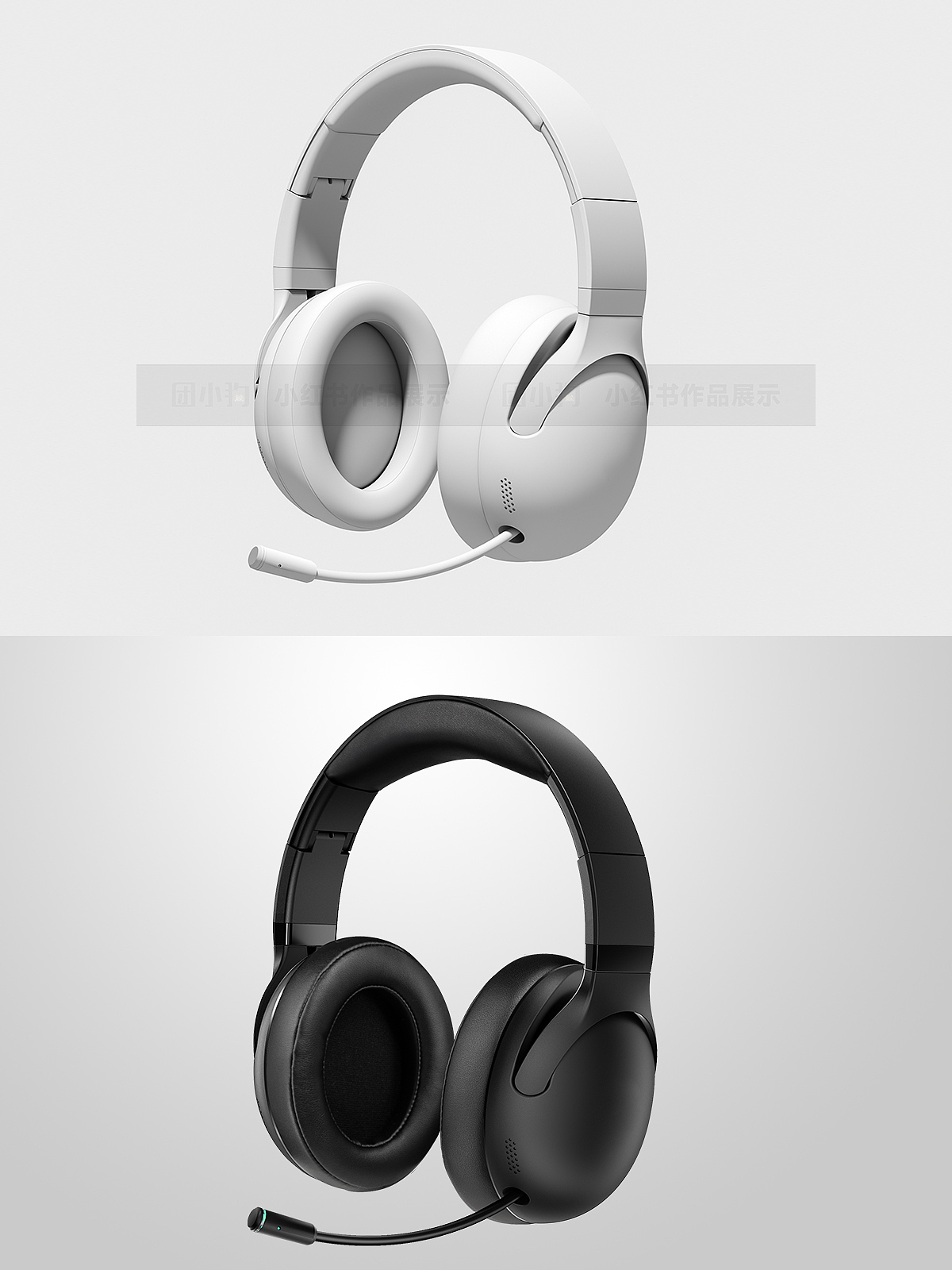 游戲耳機(jī) 渲染 亞馬遜主圖A+（圖ZMzc2MzYyOTA0） - 產(chǎn)品 - 站酷設(shè)計(jì)師團(tuán)小狗C4D原創(chuàng)素材 - 站酷ZCOOL