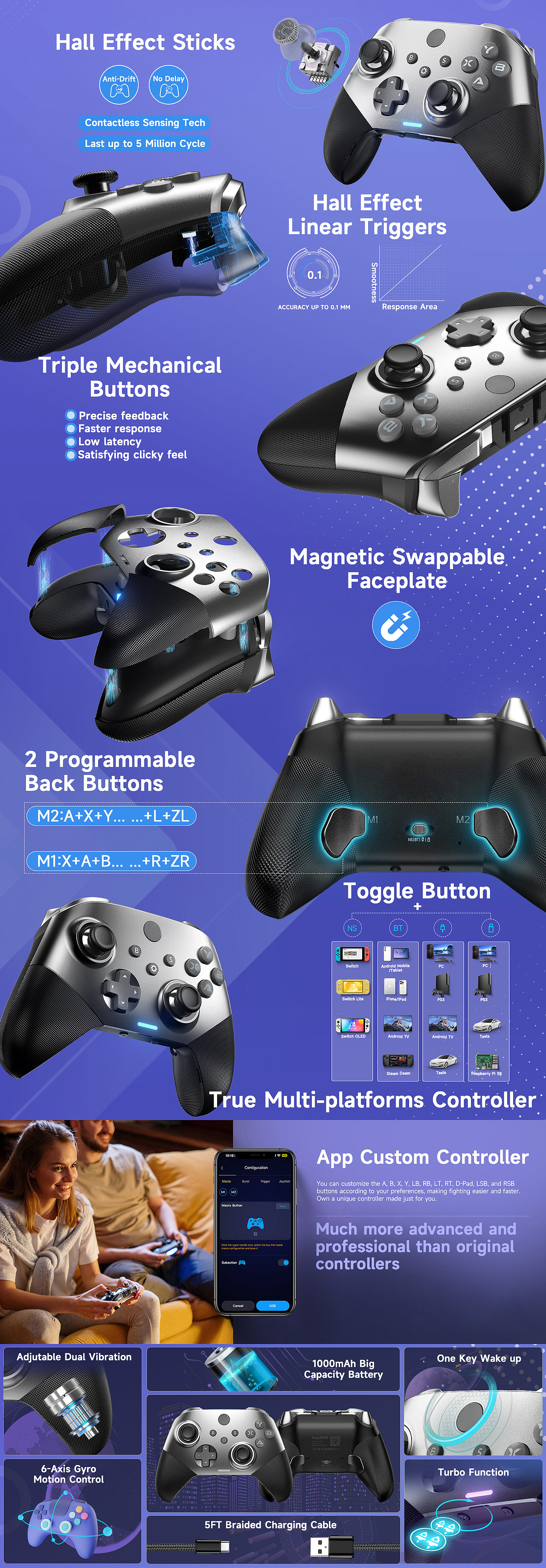 高檔手柄 產(chǎn)品渲染 亞馬遜主圖A+ 手柄詳情設(shè)計（圖ZMzc2MzY1NDg0） - 產(chǎn)品 - 站酷設(shè)計師團小狗C4D原創(chuàng)素材 - 站酷ZCOOL