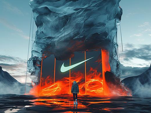 NIKE耐克 x 冰主题概念店设计