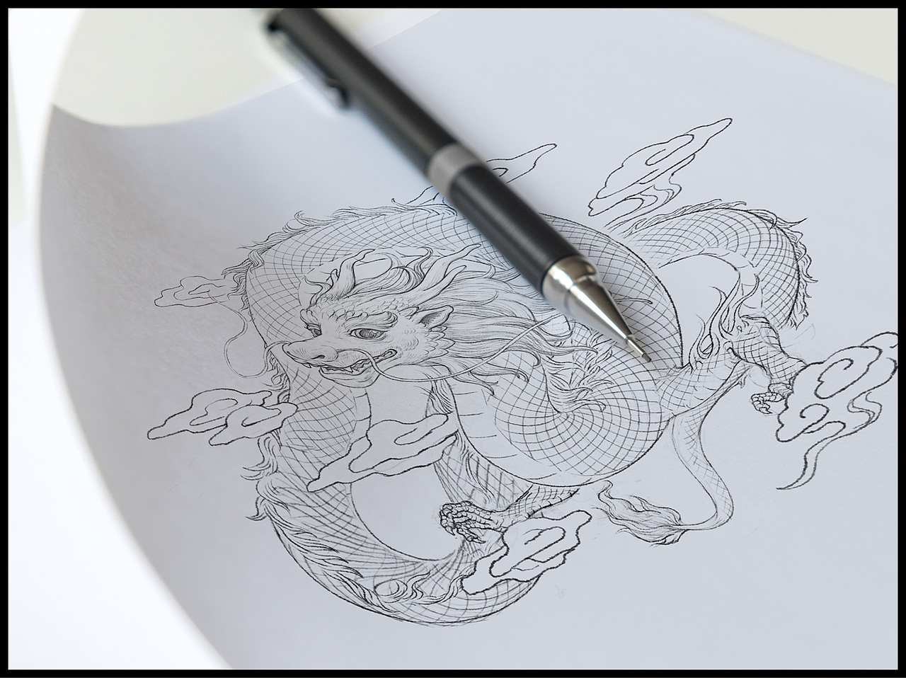 最终版的草稿(mock-up)