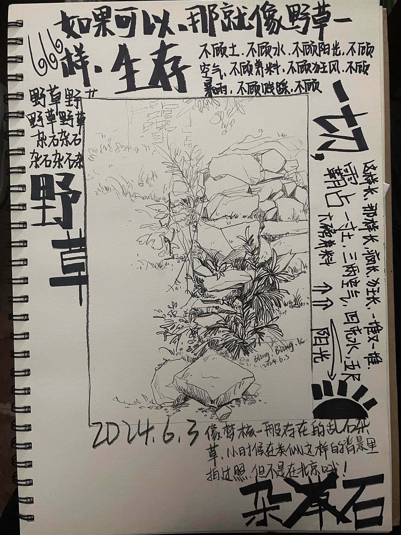 出去实习写生的画