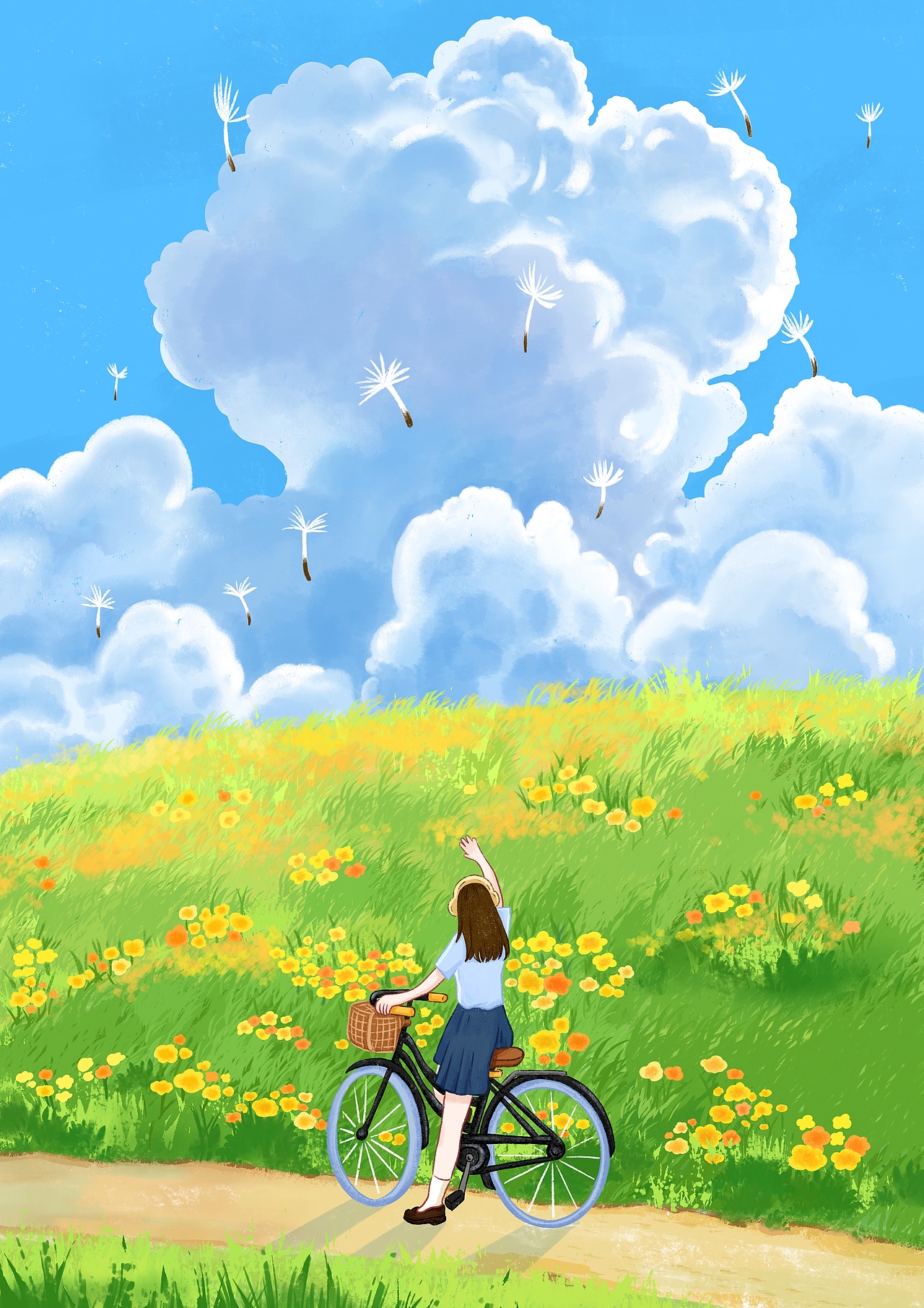 治愈系插画|告别八月 夏日回忆录（图ZMzc2MzY4NTQ0） - 艺术插画 - 站酷设计师劉小嗅原创素材 - 站酷ZCOOL