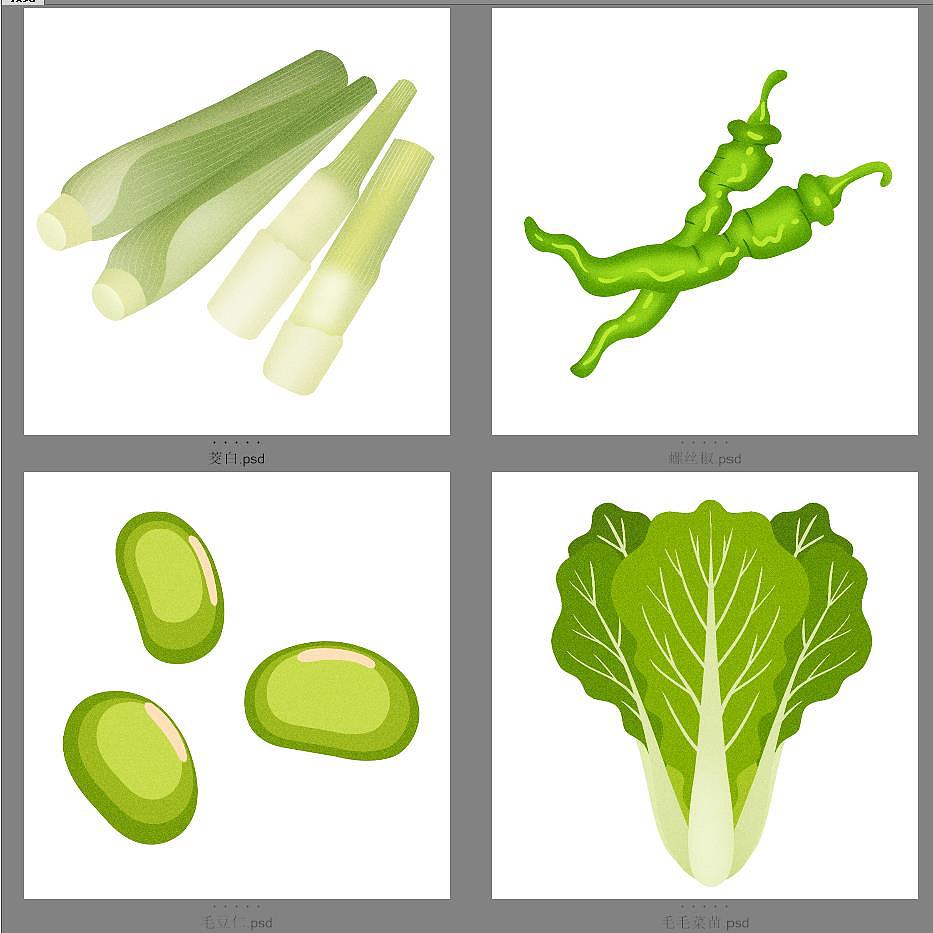 蔬菜插画