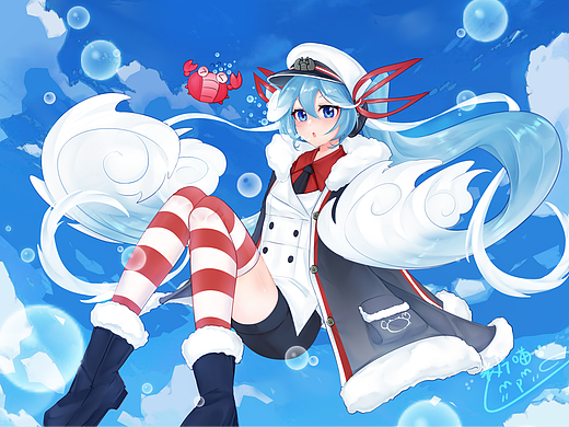 22雪初音