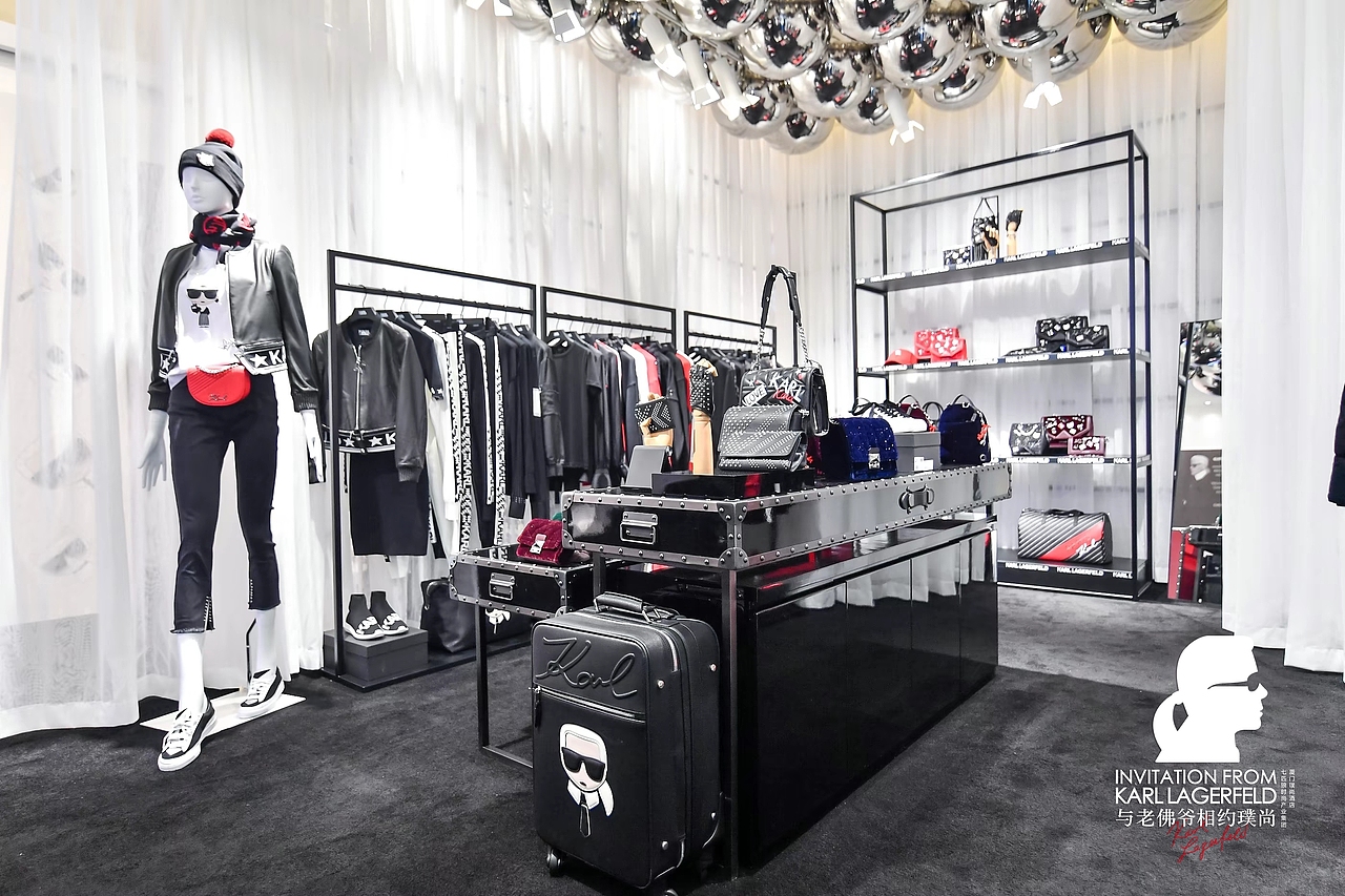 KARL LAGERFELD SHOW ROOM 汇金国际大厦圣诞夜派对展
