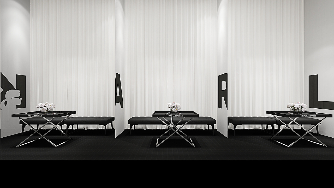 KARL LAGERFELD SHOW ROOM 汇金国际大厦圣诞夜派对展