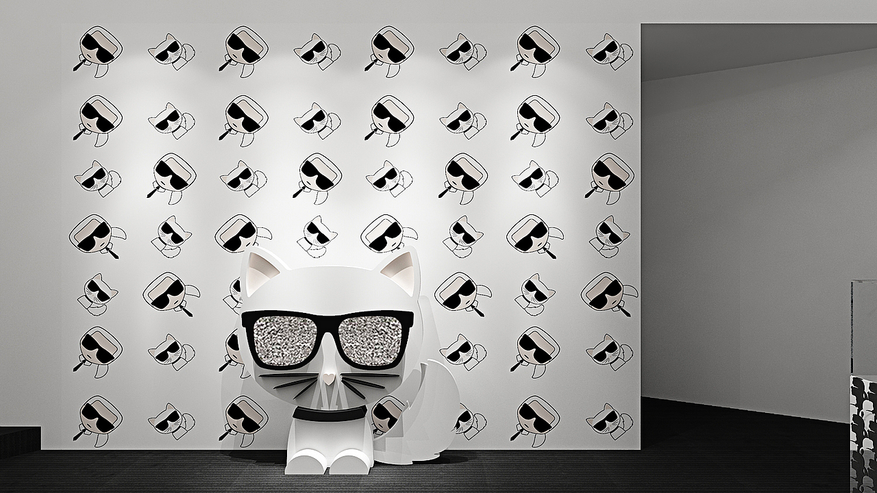 KARL LAGERFELD SHOW ROOM 汇金国际大厦圣诞夜派对展