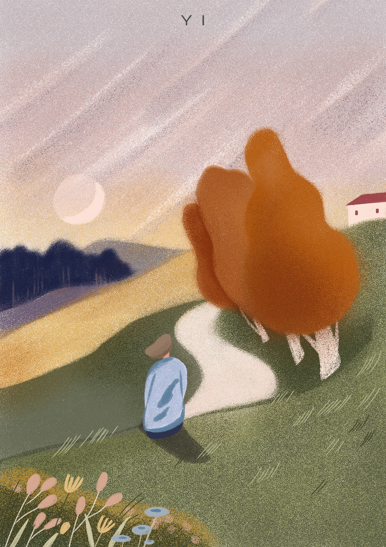 《树》（图ZMzc2MzgzNTcy） - 商业插画 - 站酷设计师Yi乙乙原创素材 - 站酷ZCOOL