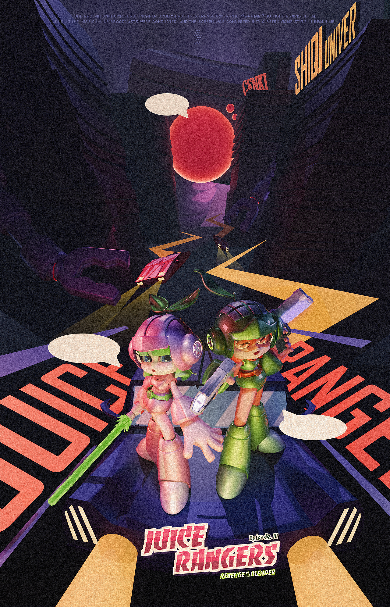 GO! JUICE RANGERS! | Ep.3 Revenge of the Blender