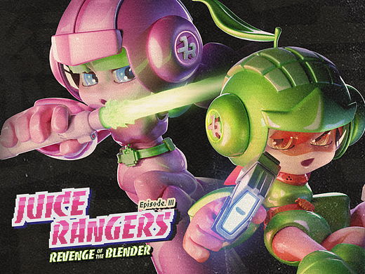GO! JUICE RANGERS! | Ep.3 Revenge of the Blender
