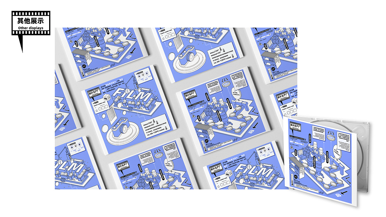 胶片生产制造 | FILM PRODUCTION PLANT信息可视化设计