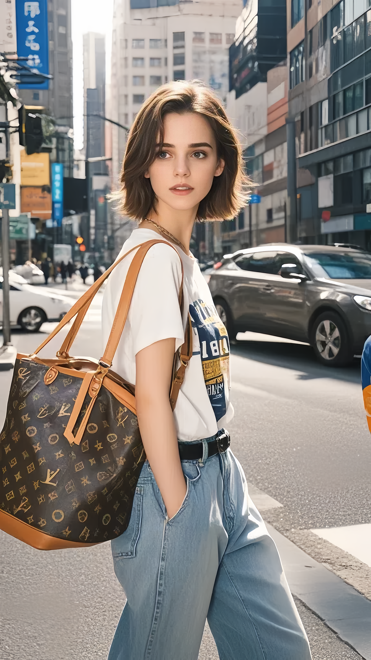 时尚女包街拍视频广告作品