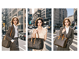 时尚女包街拍视频广告作品
