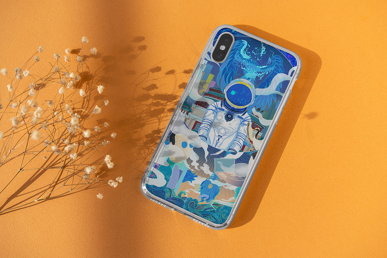 2022原创/携神舟启程 揽星河璀璨（图ZMzc2Mzk4NzA0） - 艺术插画 - 站酷设计师目鱼与生原创素材 - 站酷ZCOOL