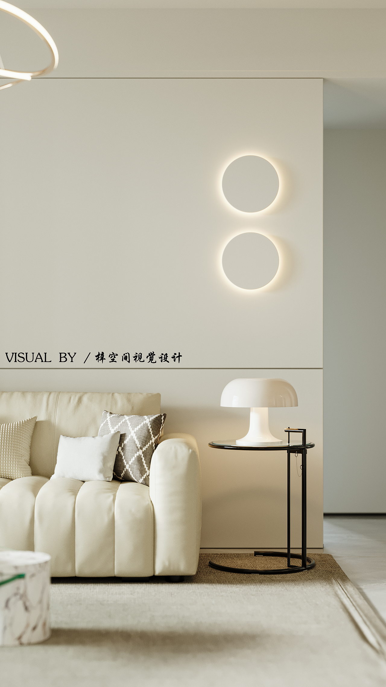 現(xiàn)代奶油風（圖ZMzc2NDA0OTY0） - 家裝設(shè)計 - 站酷設(shè)計師梓空間視覺原創(chuàng)素材 - 站酷ZCOOL