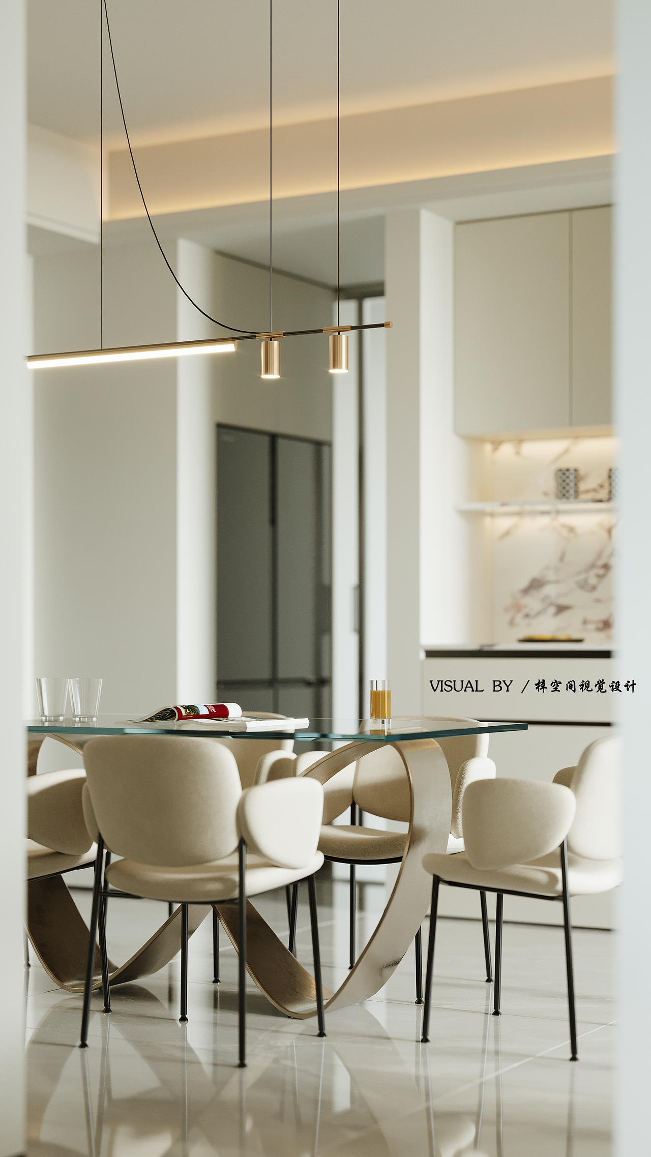 現(xiàn)代奶油風（圖ZMzc2NDA0OTcy） - 家裝設(shè)計 - 站酷設(shè)計師梓空間視覺原創(chuàng)素材 - 站酷ZCOOL