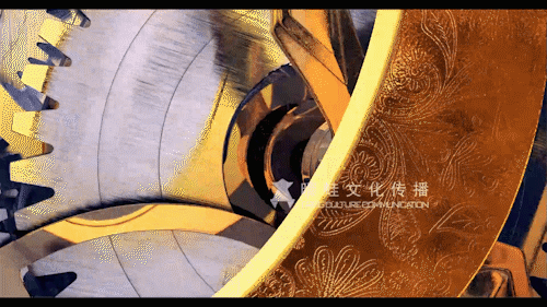 华路金融影业logo演绎动画
