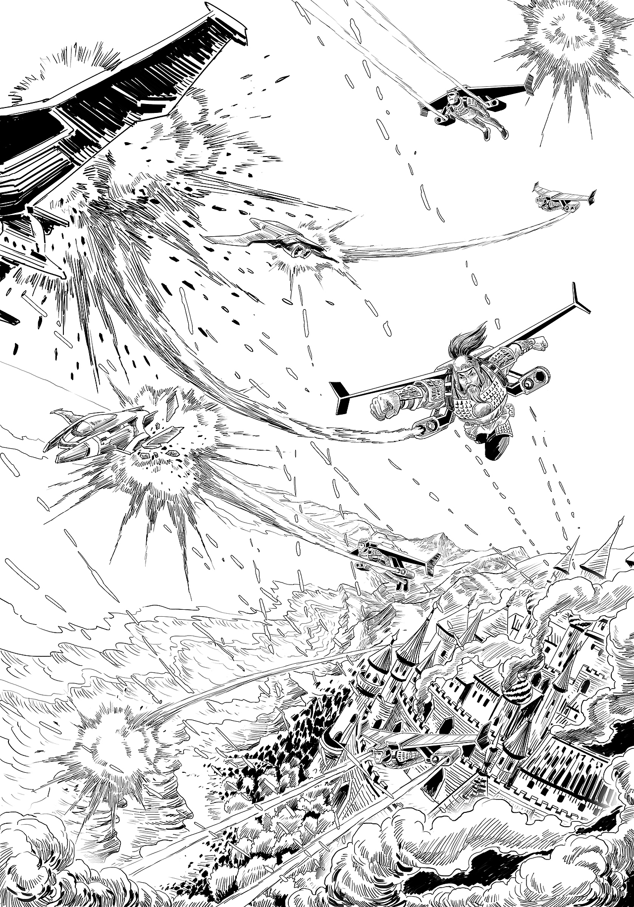 “太阳鸟”少儿科幻大奖作品---图书内插