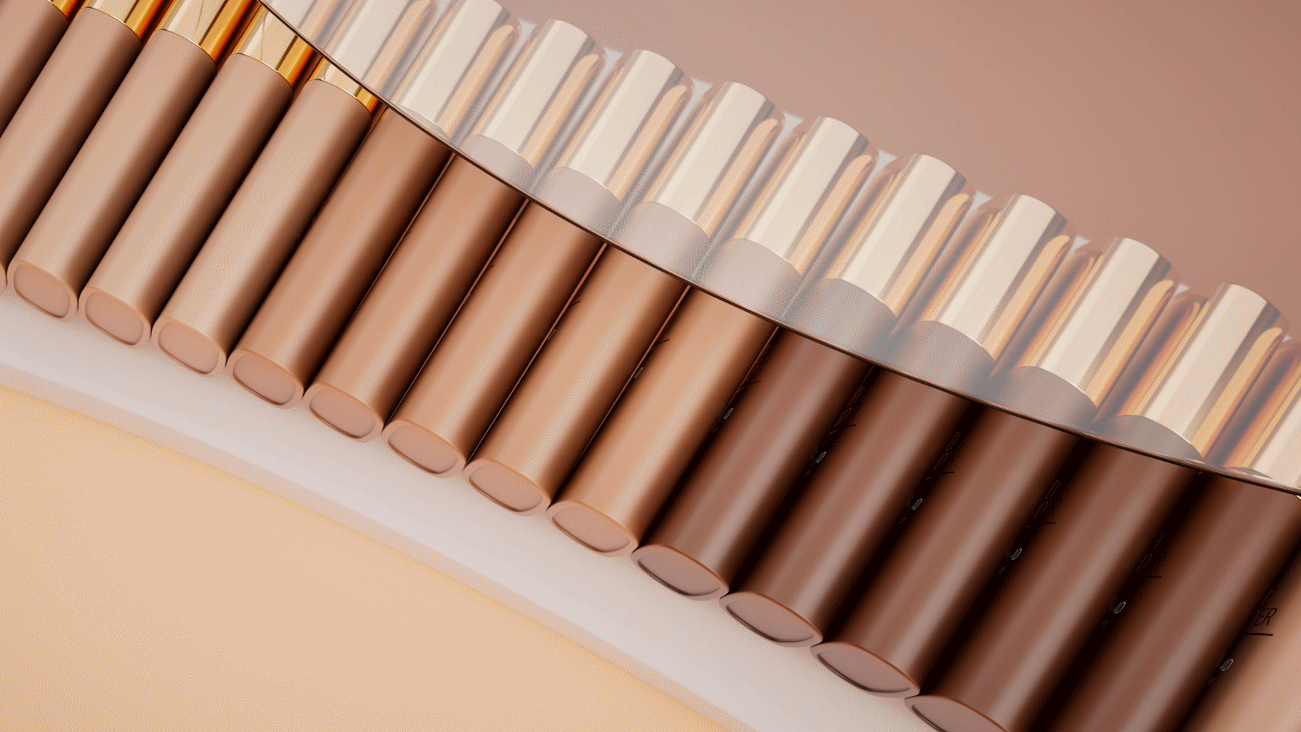 粉底液三维动画，杨帆动态设计班