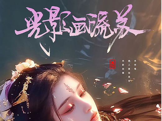 电影海报书法22[风歌造字书法定制354期]