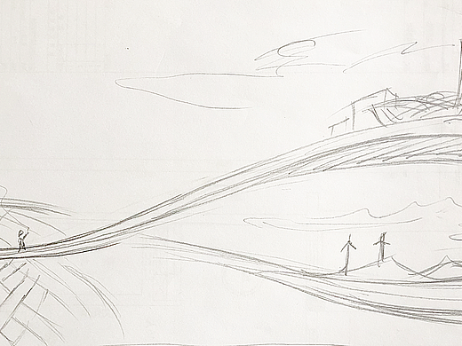 非遗里的中国概念海报构思草稿