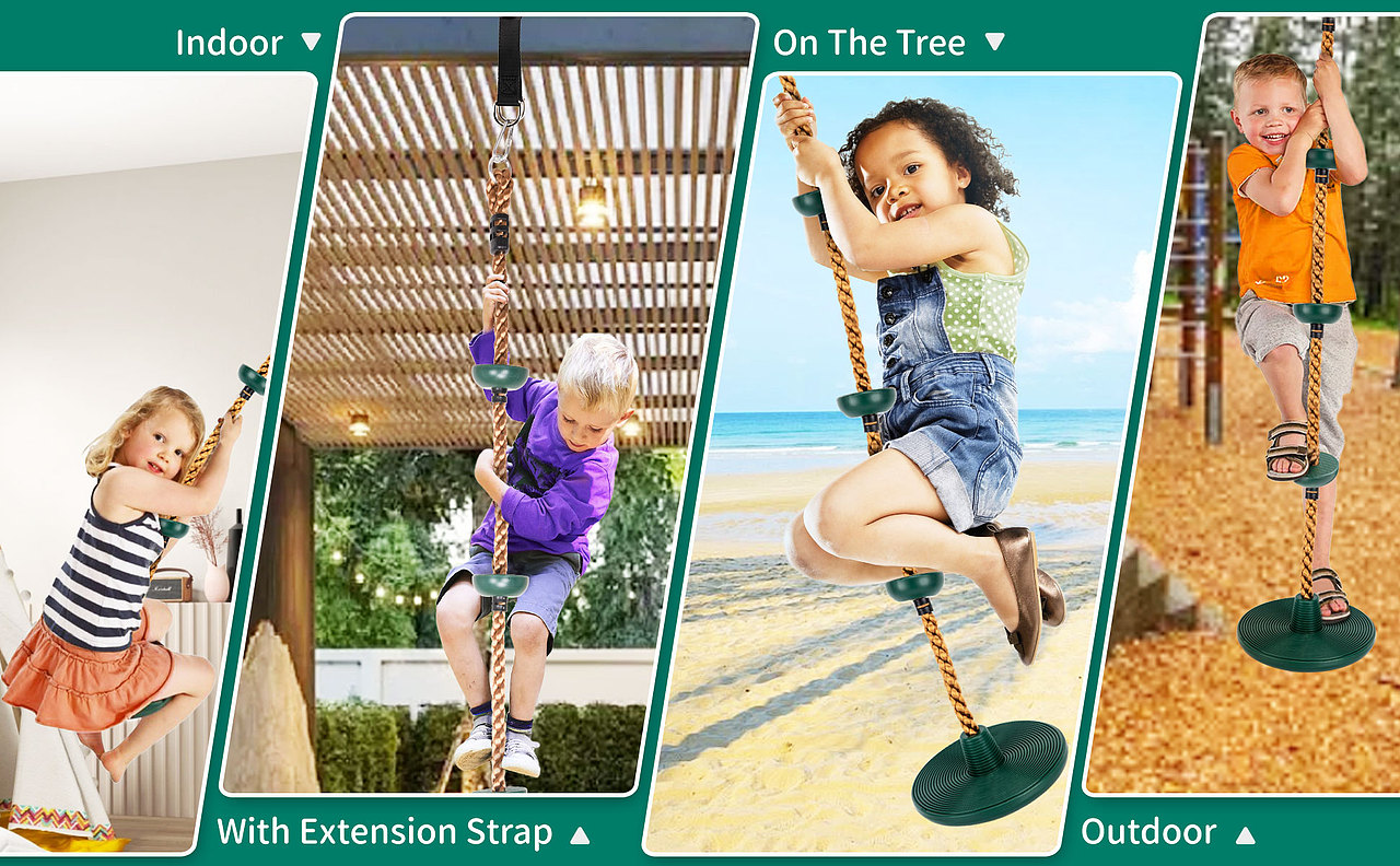 亚马逊排版设计之圆盘秋千主副图/A+设计案例分享