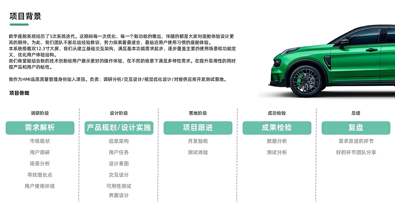 项目HMI Design复盘