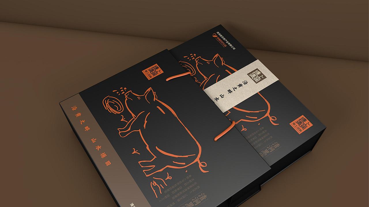 塬上清涧黑猪肉包装设计（图ZMzc2NDI3Mjg0） - 包装 - 站酷设计师西安前道品牌策划原创素材 - 站酷ZCOOL