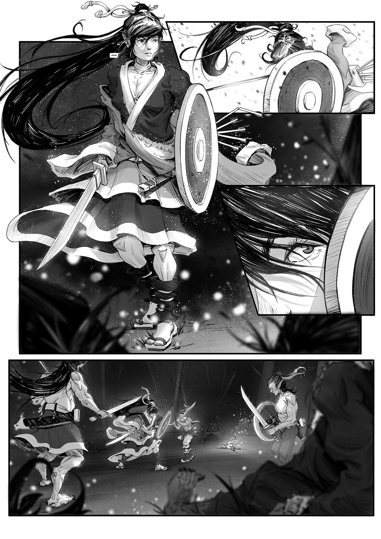 《驱鬼师》1-1序章（图ZMzc2NDMwOTA0） - 中/长篇漫画 - 站酷设计师半岛酒徒原创素材 - 站酷ZCOOL