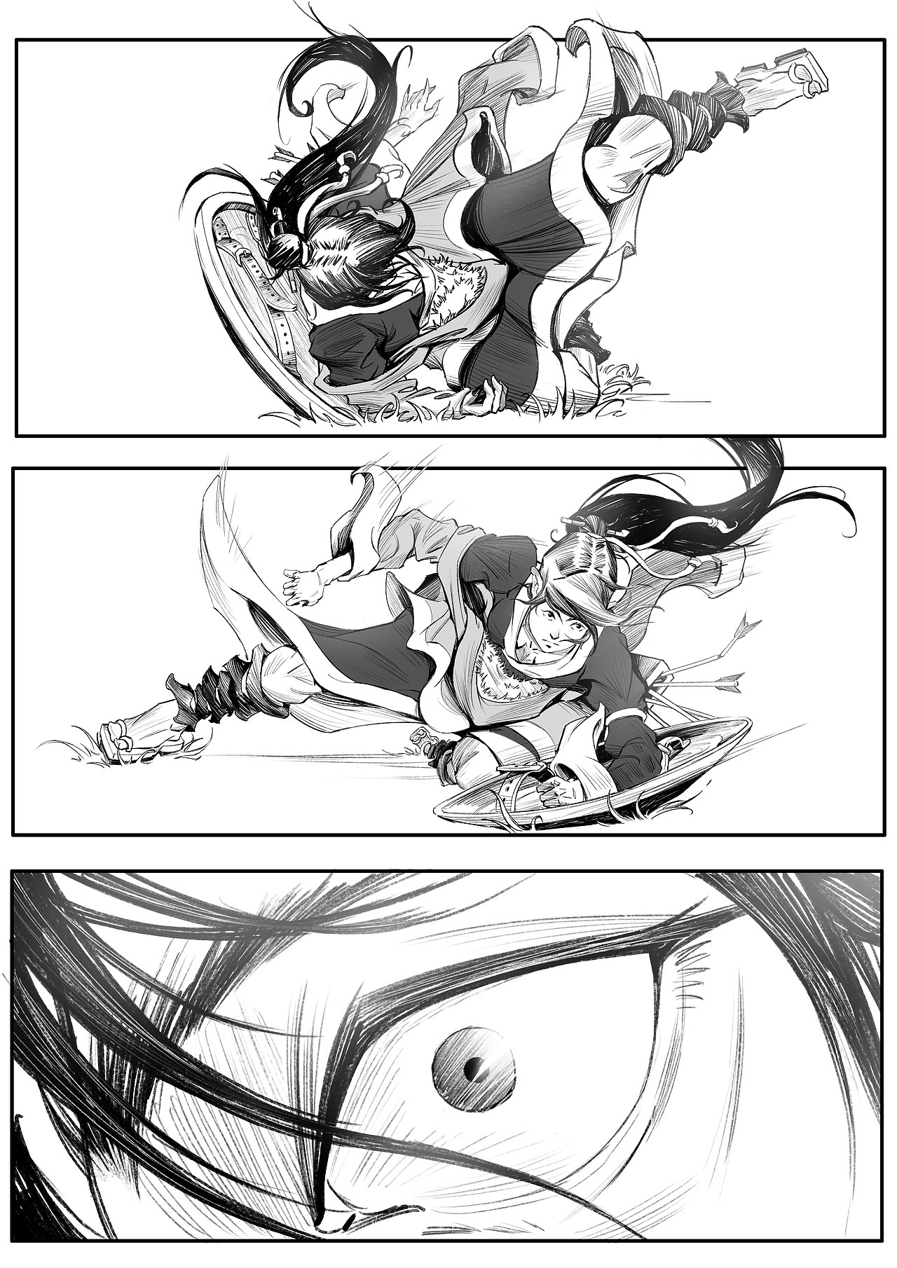 《驱鬼师》1-1序章（图ZMzc2NDMwODg4） - 中/长篇漫画 - 站酷设计师半岛酒徒原创素材 - 站酷ZCOOL