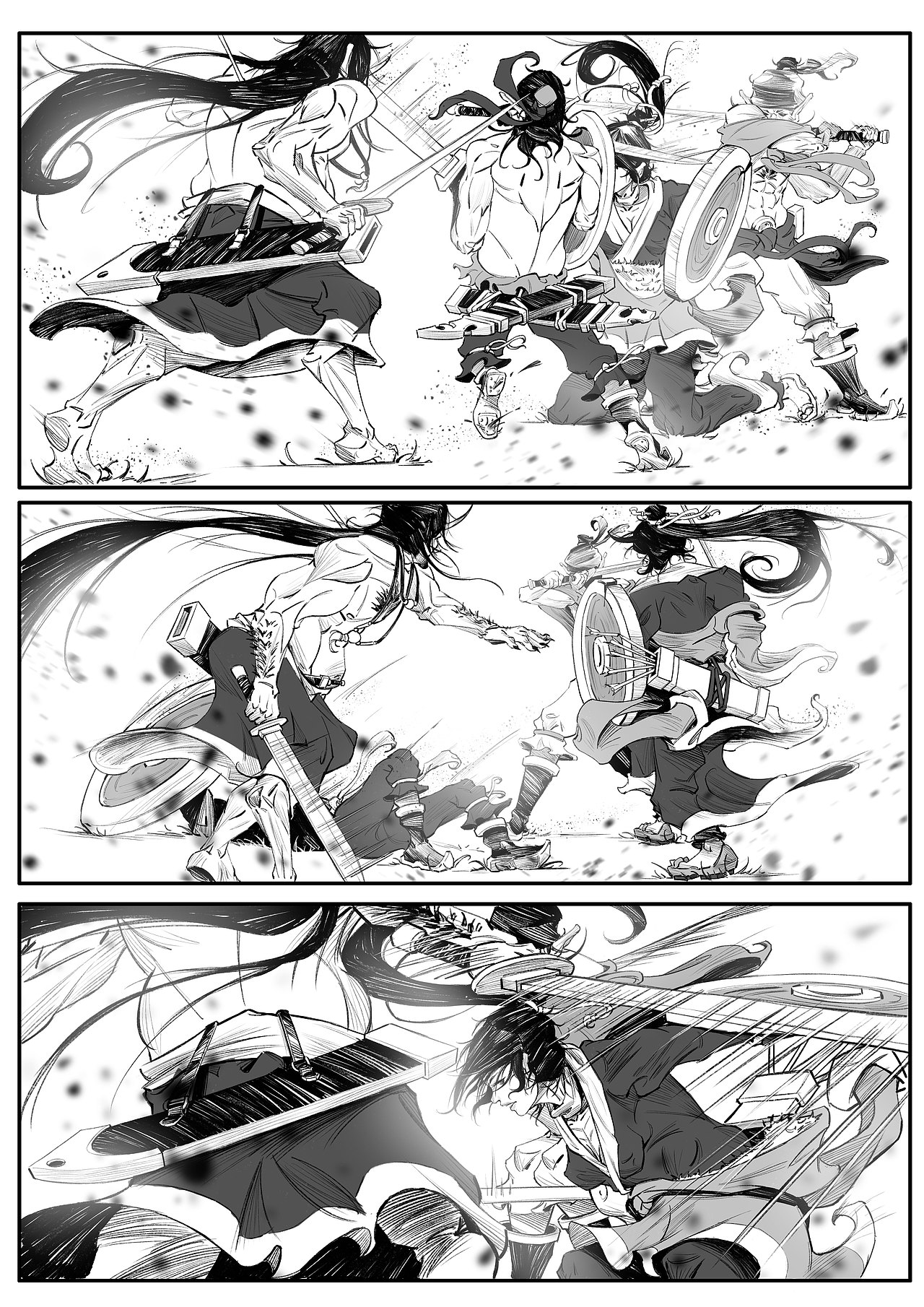 《驱鬼师》1-1序章（图ZMzc2NDMwOTE2） - 中/长篇漫画 - 站酷设计师半岛酒徒原创素材 - 站酷ZCOOL