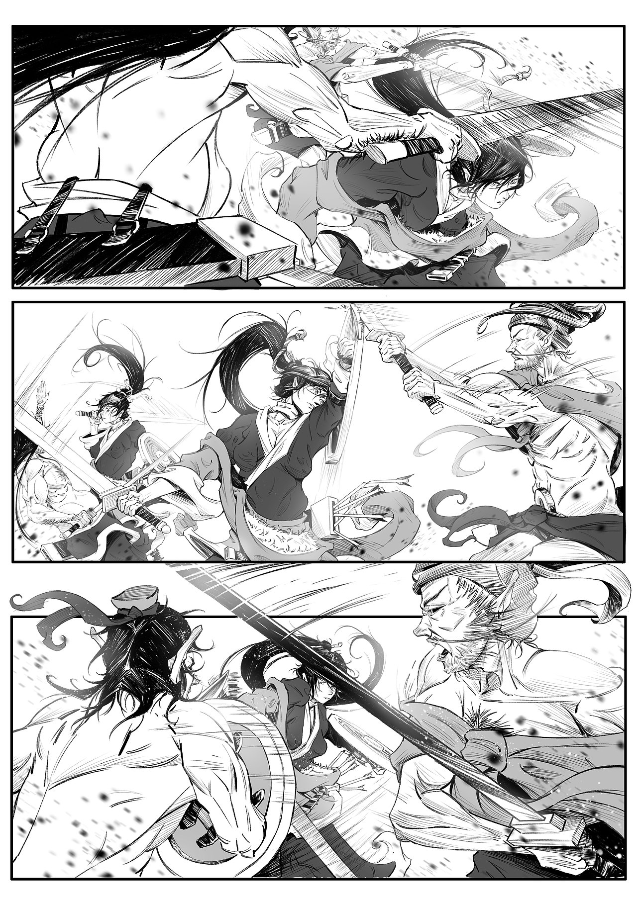 《驱鬼师》1-1序章（图ZMzc2NDMwOTIw） - 中/长篇漫画 - 站酷设计师半岛酒徒原创素材 - 站酷ZCOOL