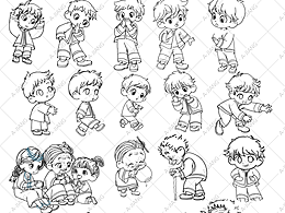 原创Q版人物动态设计