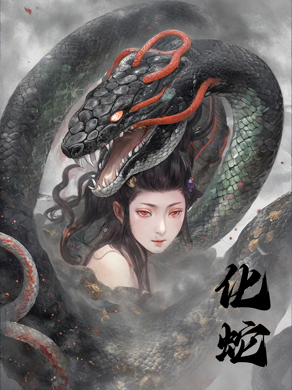 山海经·异兽录（图ZMzc2NDM5NjU2） - 海报 - 站酷设计师是阿滦原创素材 - 站酷ZCOOL