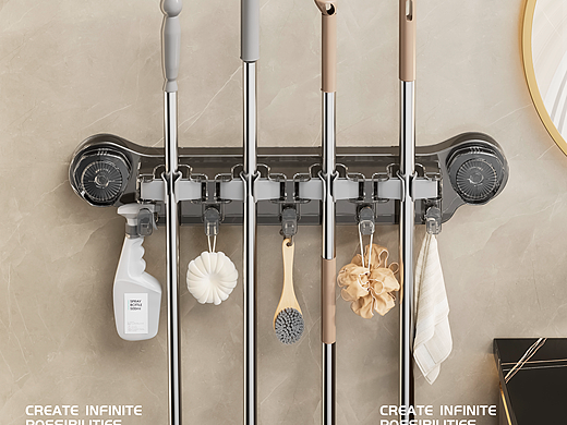 拖把夹丨家居丨3D丨C4D产品渲染 ✖ 有点文化