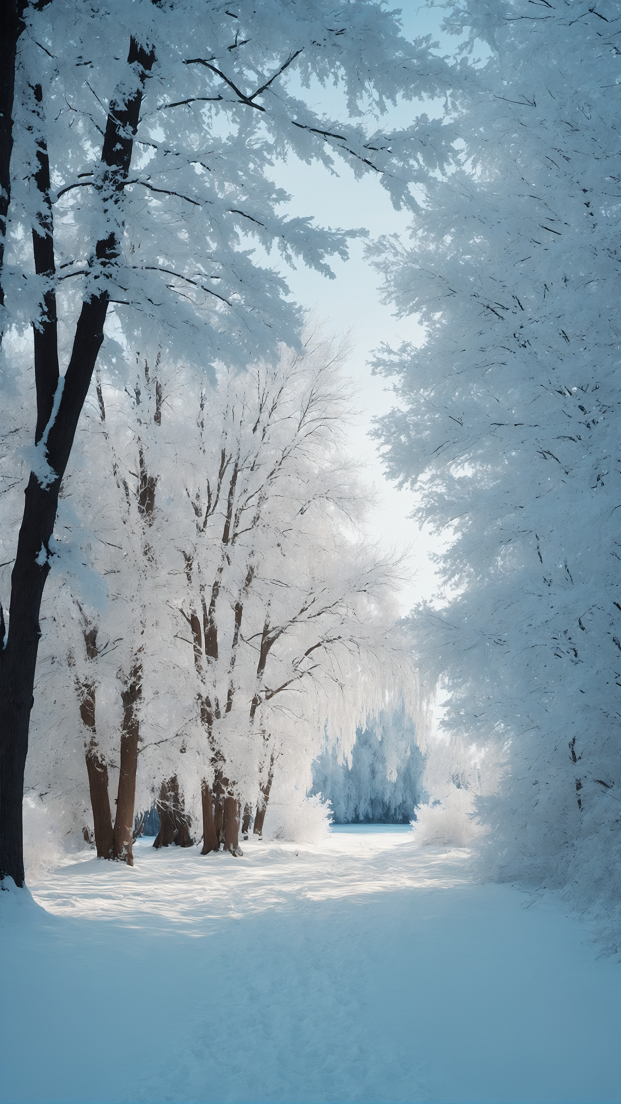 美丽的雪景（图ZMzc2NDQ1Njg0） - AI作品 - 站酷设计师霖霖陆原创素材 - 站酷ZCOOL