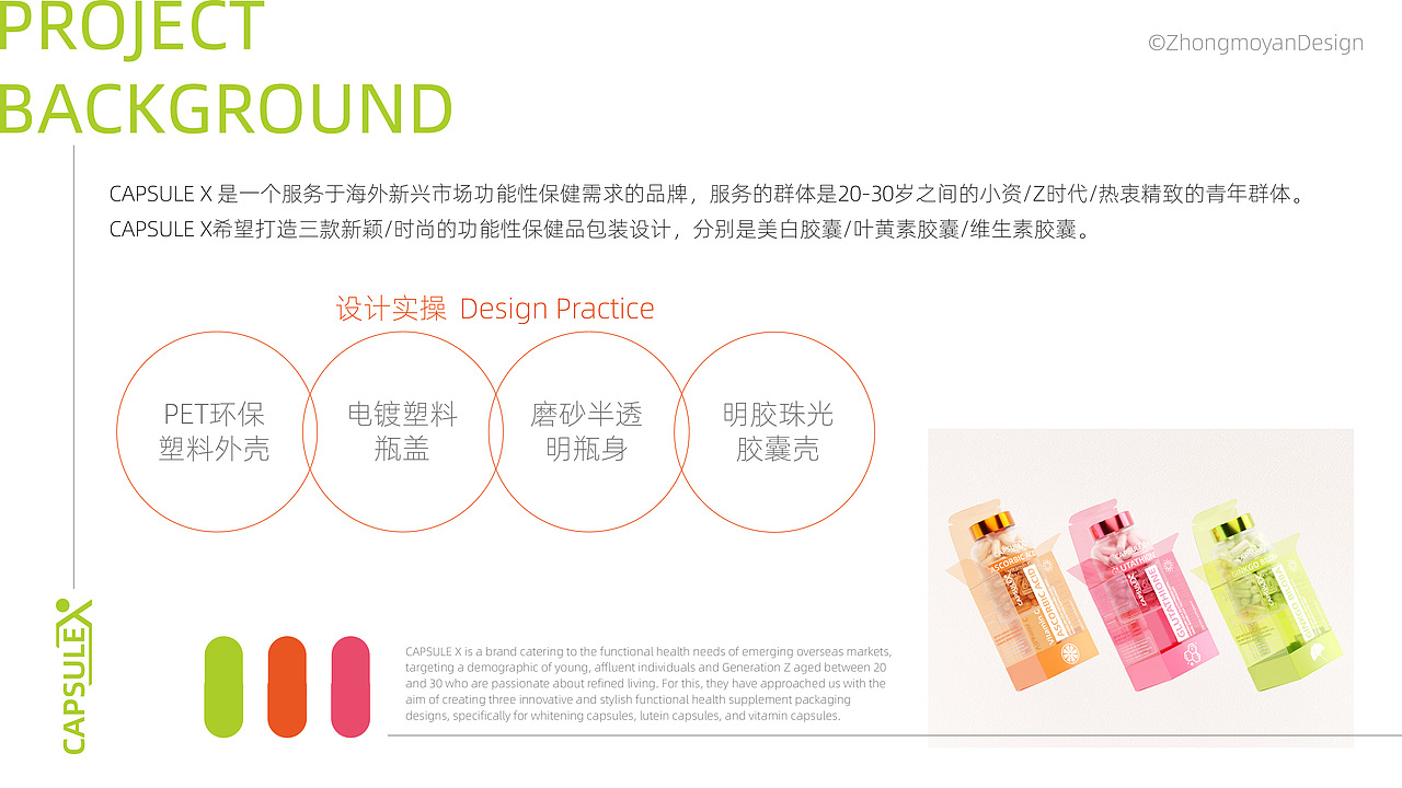 CAPSULE X 功能性食品▏保健品包装设计▏胶囊