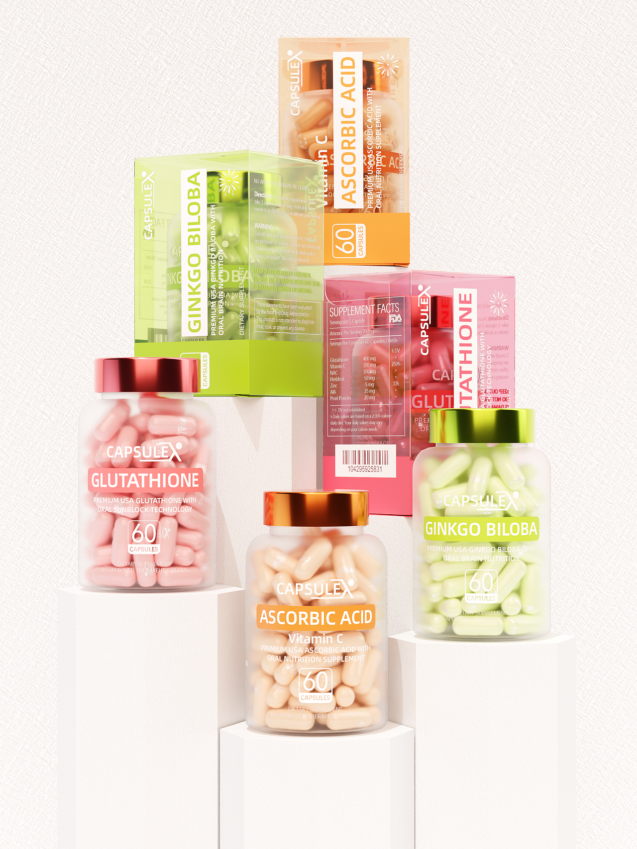 CAPSULE X 功能性食品▏保健品包装设计▏胶囊