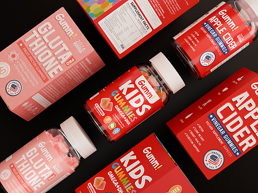 GUMM！功能性食品▏保健品包装▏软糖